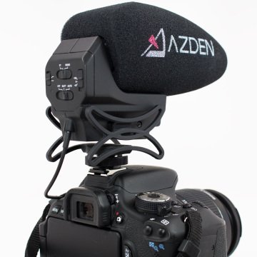 Azden SMX-30 Stereo Mono Değiştirilebilir Video Mikrofon
