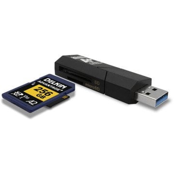 Delkin Devices USB 3.1 SD ve Micro SD A2 Kart Okuyucu (DDREADER-55 )