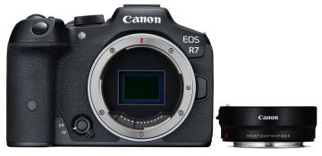 Canon EOS R7 Body + EF-EOS R Adaptör