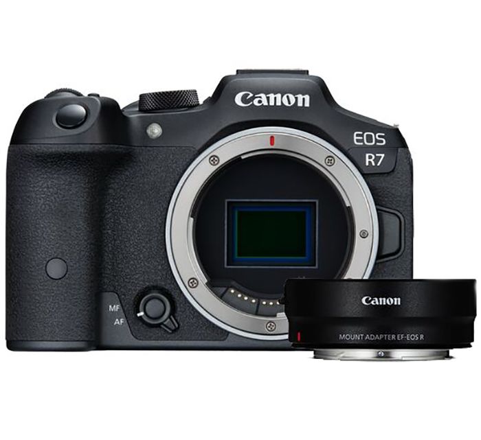 Canon EOS R7 Body + EF-EOS R Adaptör