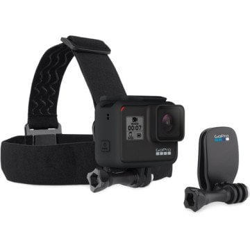 GoPro Head Strap + QuickClip Kafa Bandı Bağlantısı