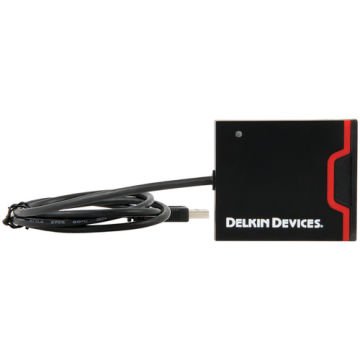 Delkin Devices USB 3.0 Çift Yuvalı SD UHS-II ve CF Hafıza Kartı Okuyucu ( DDREADER-44 )