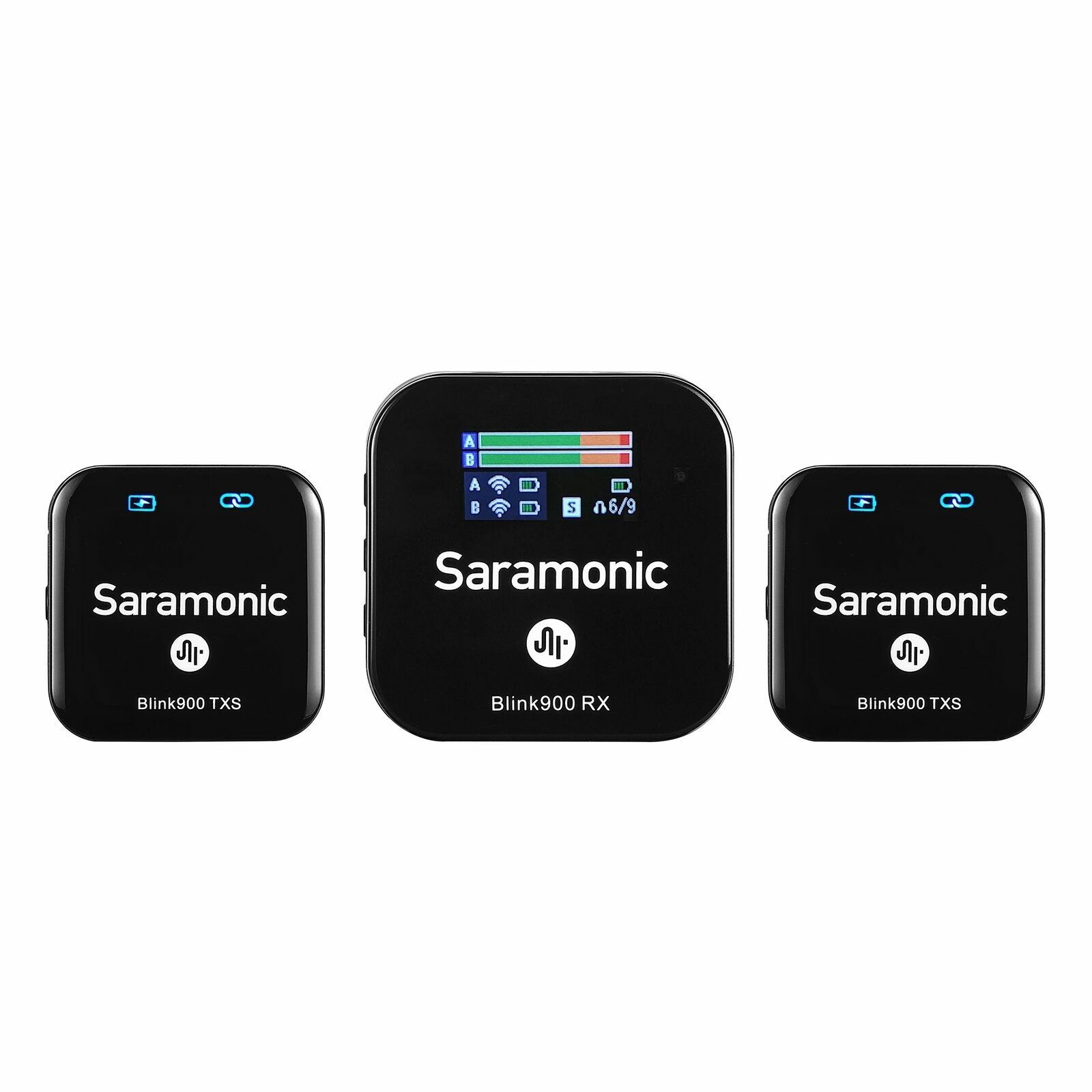 Saramonic Blink900 S2 2.4GHz Çift Kanallı Kablosuz Mikrofon Sistemi