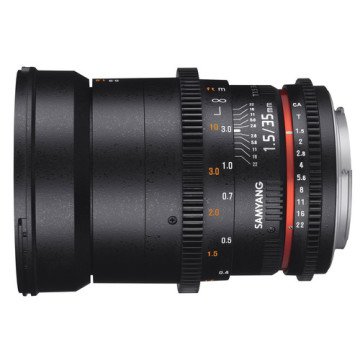 Samyang 35mm T1.5 VDSLRII Cine Lens (Sony E)