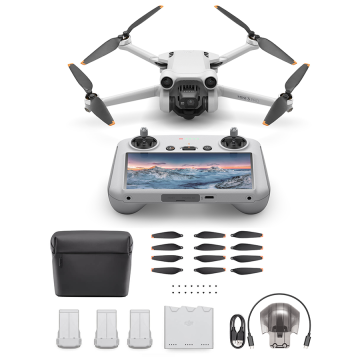 DJI Mini 3 Pro (DJI RC) + Fly More Kit Plus