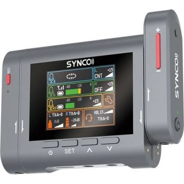 Synco G3 2 Kişilik Kompakt Dijital Kablosuz Mikrofon Kayıt Sistemi