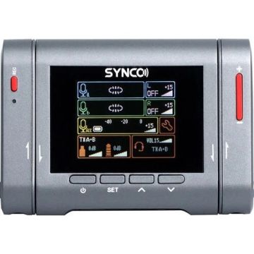 Synco G3 2 Kişilik Kompakt Dijital Kablosuz Mikrofon Kayıt Sistemi