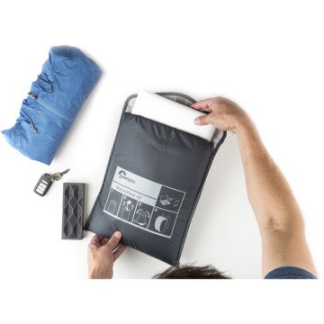 Lowepro SleevePack 13 Packable Laptop Sleeve (Blue/Gray)
