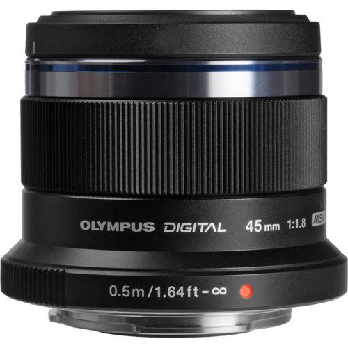 Olympus 45mm f/1.8 Lens Black