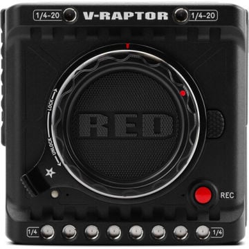 RED DIGITAL CINEMA V-RAPTOR 8K VV DSMC3 Camera (Canon RF, Siyah)