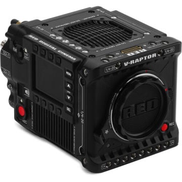 RED DIGITAL CINEMA V-RAPTOR 8K VV DSMC3 Camera (Canon RF, Siyah)