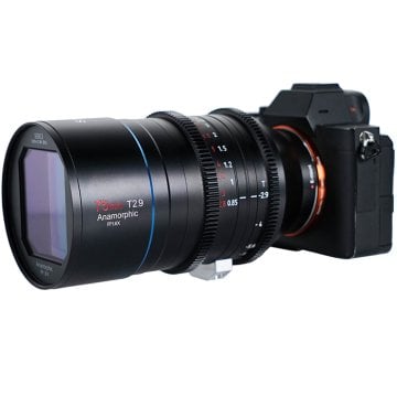 Sirui 75mm T2.9 1.6X Full Frame Anamorphic Lens (Sony E)