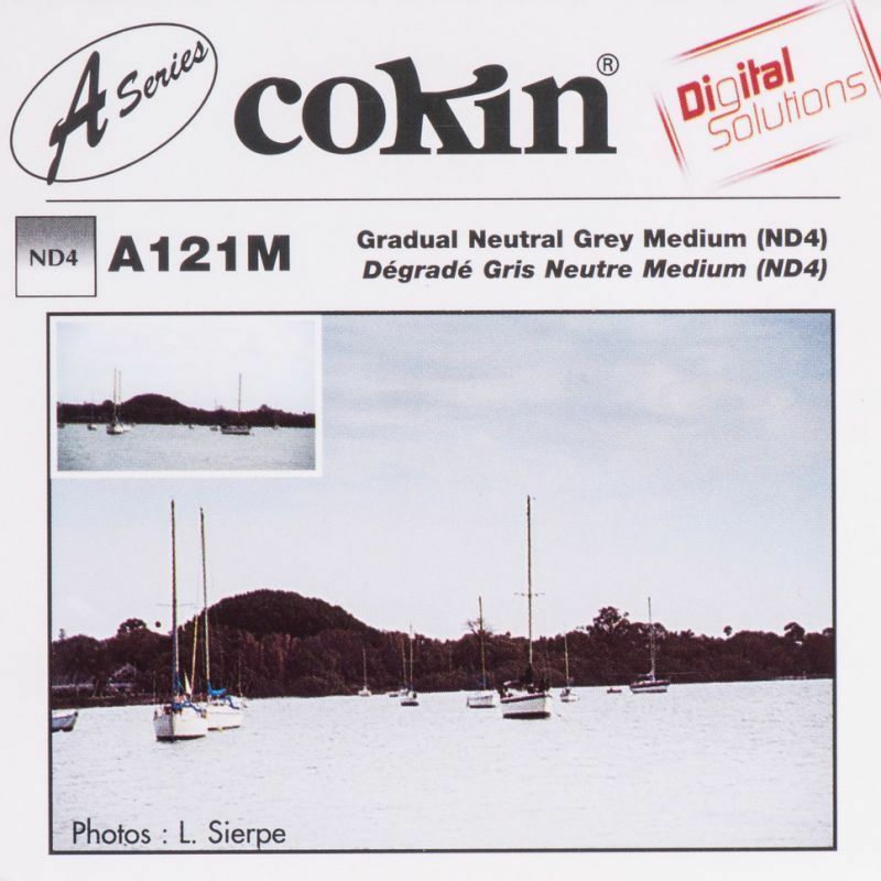 Cokin A121M Grad. Neutral Grey Medium (nd4) Filtre
