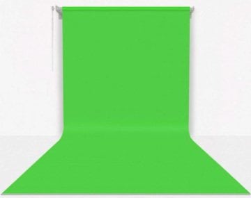 Stüdyo Teknik 270cm x 580cm Sonsuz Yeşil Fon Perdesi