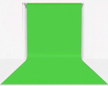 Stüdyo Teknik 270cm x 580cm Sonsuz Yeşil Fon Perdesi Seti ( Boru Makara Zincir Dahil )