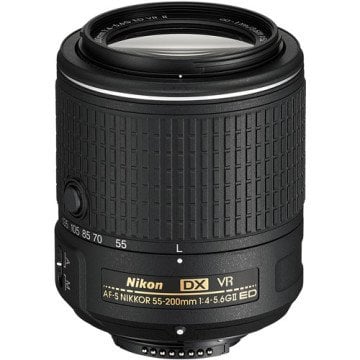 Nikon AF-S DX NIKKOR 55-200mm f/4-5.6G ED VR II Lens