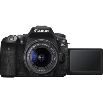 Canon EOS 90D 18-55mm IS STM Lensli Fotoğraf Makinesi