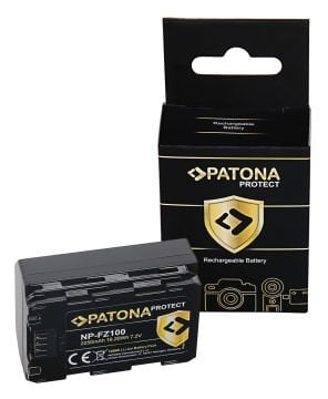 Patona 12845 Protect  Sony NP-FZ100 Battery 2250mAh (12845)
