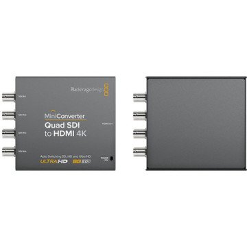 Blackmagic Design Mini Converter Quad SDI to HDMI 4K