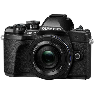 Olympus OM-D E-M10 Mark III 14-42mm EZ Lens (Black)