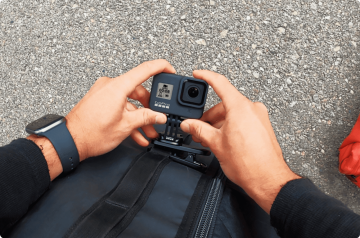 GoPro Bilyeli Magnetik Toka (Magnetic Swivel Clip)