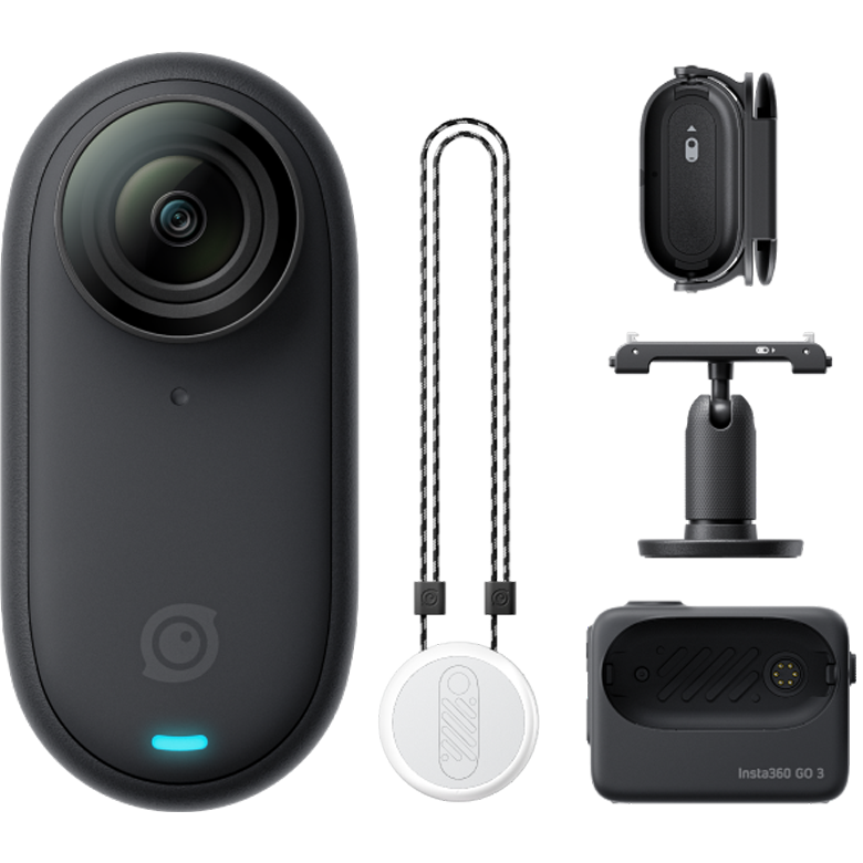 Insta360 GO 3 Aksiyon Kamera Black (64GB)