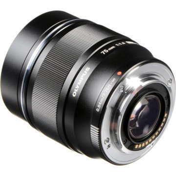 Olympus 75mm f/1.8 Lens Black