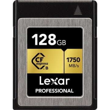 Lexar 128GB Professional CFexpress Type-B 1750MB/sn Hafıza Kartı