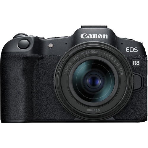 Canon EOS R8 + RF 24-50mm f/4.5-6.3 IS STM Lens