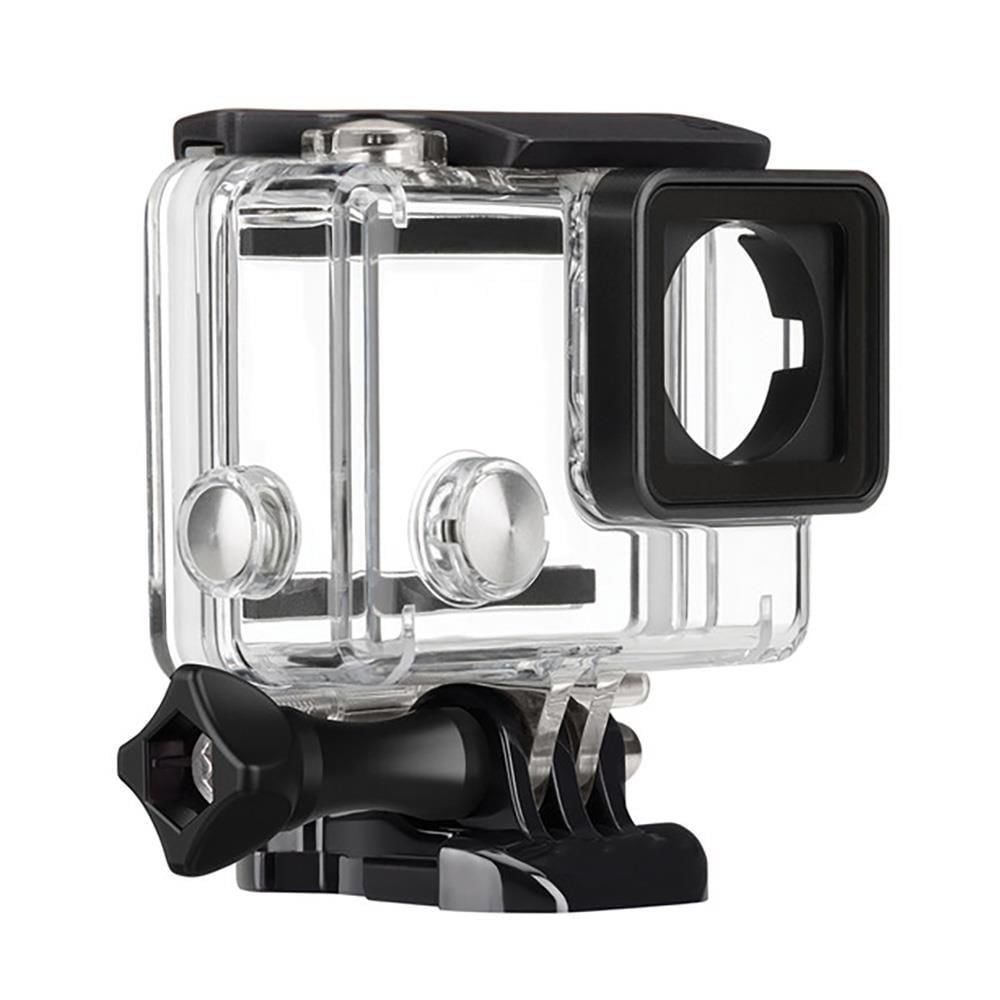 Gopro Hero3, 3+, 4 Silver, 4 Black için Su Geçirmez Housing