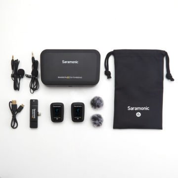 Saramonic Blink500 ProX B6 USB-C  2,4 GHz İki Konuşmacılı Kablosuz Yaka Mikrofonu
