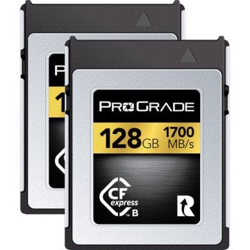 ProGrade Digital 128GB CFexpress 2.0 Type B Hafıza Kartı (2'li Paket)