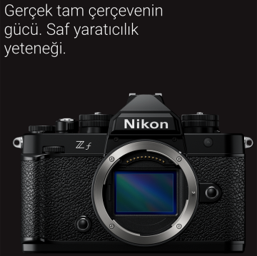 Nikon Zf Aynasız Fotoğraf Makinesi (Body)