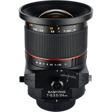Samyang 24mm f/3.5 ED AS UMC Tilt-Shift Lens (Canon EF)