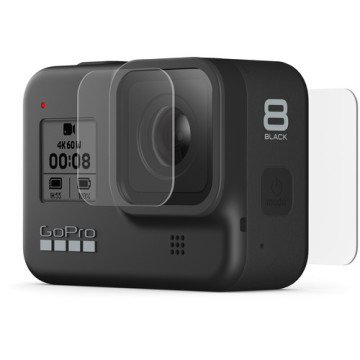 GoPro Tempered Glass Lens ve Ekran Koruyucu (HERO8 Black)