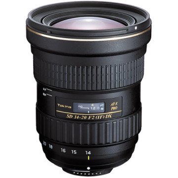 Tokina AT-X 14-20mm f/2 PRO DX Lens (Canon)