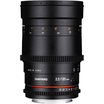 Samyang 6'lı Cine Video Lens Seti (14mm, 24mm, 35mm, 50mm, 85mm, 135mm)