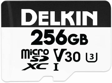 Delkin Devices 256GB Hyperspeed UHS-I SDXC Hafıza Kartı +  SD Adapter