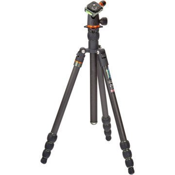 3 Legged Thing Punks Billy Carbon Fiber Tripod + AirHed Neo Ball Head (Black)