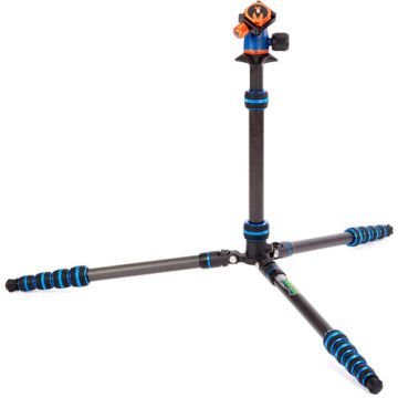 3 Legged Thing Punks Brian 2.0 Carbon Fiber Monopod Özellikli Tripod ve AirHed Neo 2 Kafa (Blue)