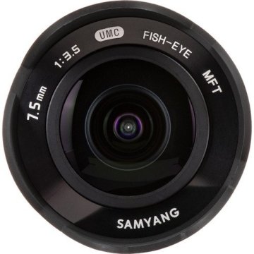 Samyang 7.5mm f/3.5 UMC Fish-eye Lens (MFT) Silver