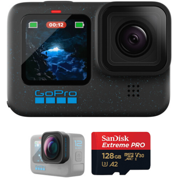 GoPro HERO 12 Black + Max Lens Mod 2.0