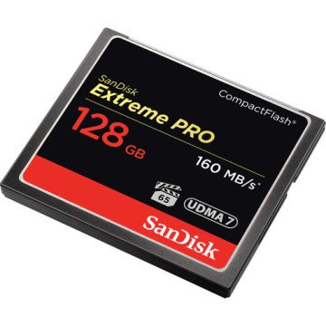 SanDisk 128GB Extreme Pro CompactFlash 160MB/sn Hafıza Kartı
