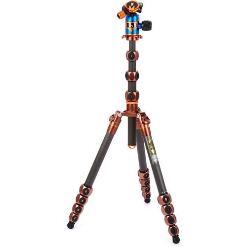 3 Legged Thing Bucky Legends Monopod Özellikli Carbon Fiber Tripod + AirHed VU Kafa (Bronz)