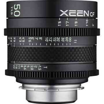 XEEN CF 50mm T1.5 Pro Cine Lens (Canon EF)