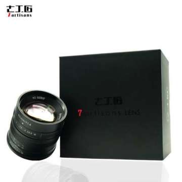 7artisans 55mm/F1.4 APS-C Manual Fixed Lens (Sony E-mount)