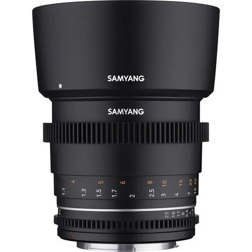 Samyang 85mm T1.5 VDSLR MK2 Cine Lens (Fuji X)