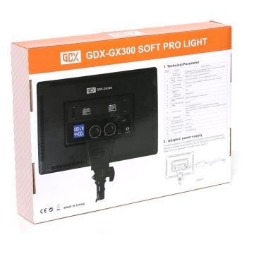 Gdx PRO Led GX-300 Soft Light Bataryalı 2'li Led Işık Seti