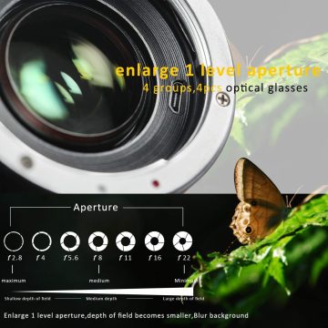 Viltrox EF-EOS M2 Lens Adaptor (0.71x Speedboaster Canon EF Lens - EOS EF-M)