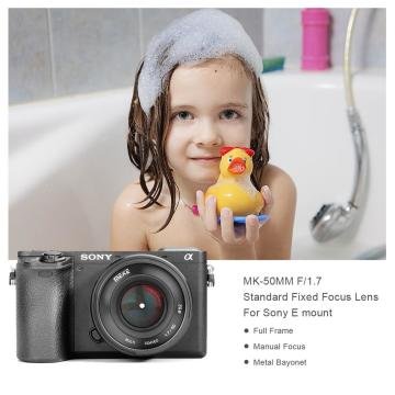 Meike MK-50mm f/1.7 Lens (Sony E)
